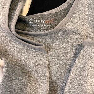 Skinnygirl Gray Smoothers & Shapers Top